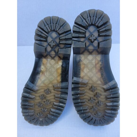 Doctor Martens JUNIOR 1460 PANSY PATENT LEATHER LACE UP BOOTS DR DOC WOMENS 5 36 - Picture 11 of 16